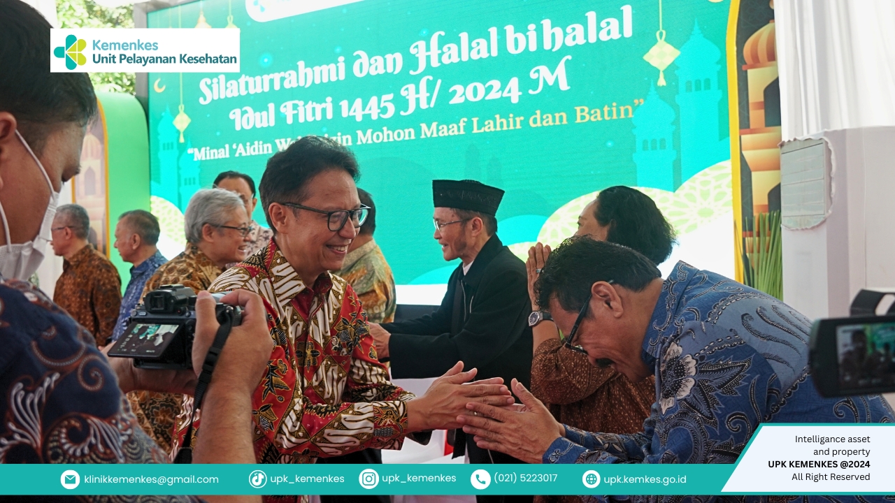 Halal Bihalal Jadi Momen Terbaik Pegawai Kemenkes Bisa Melihat Menkes Dari Dekat
