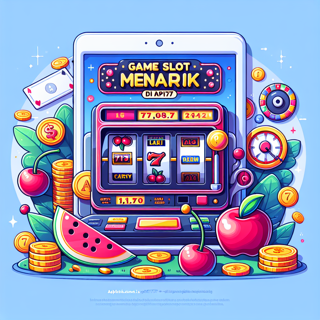 Game Slot Menarik di API77
