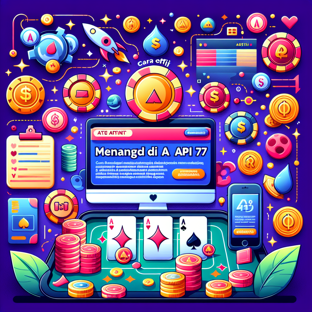 Cara Efektif Menang di API77