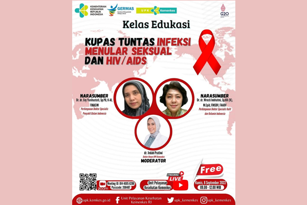 UPK Gelar Kelas Edukasi Bertema Kupas Tuntas Infeksi Menular Seksual dan HIV/AIDS